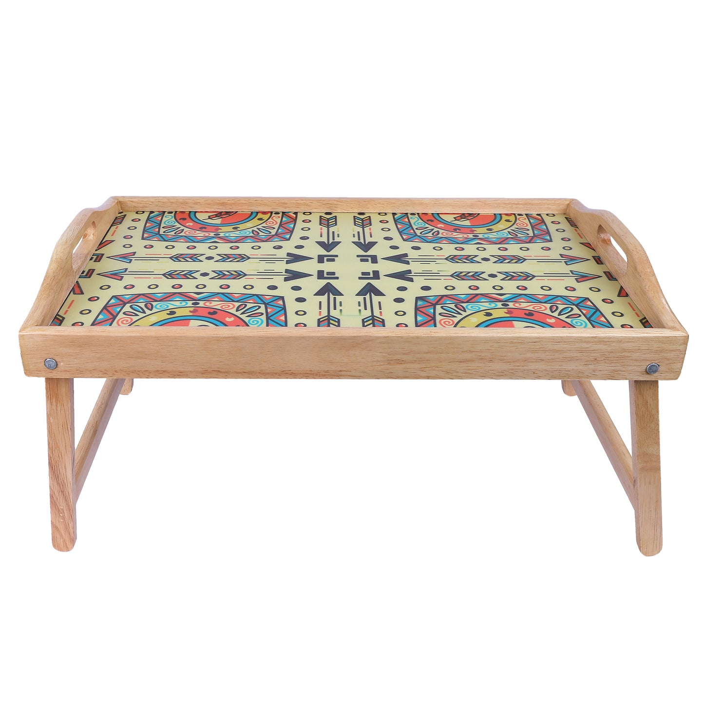 ROGER & MORIS Breakfast Folding Table (Rubber Wood) (Size 49.5cm X 31cm X 6cm)