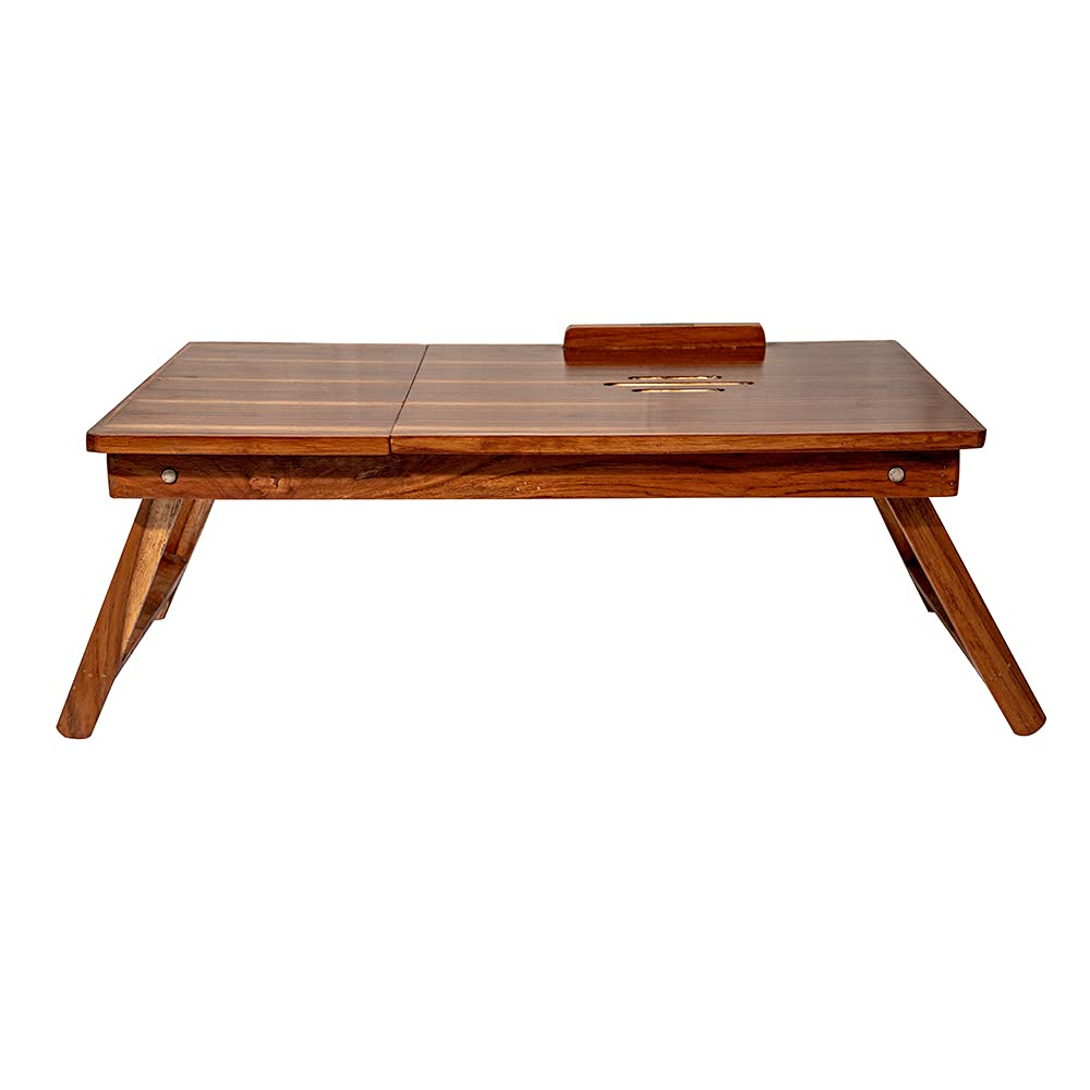 Teak-Wood Laptop Table