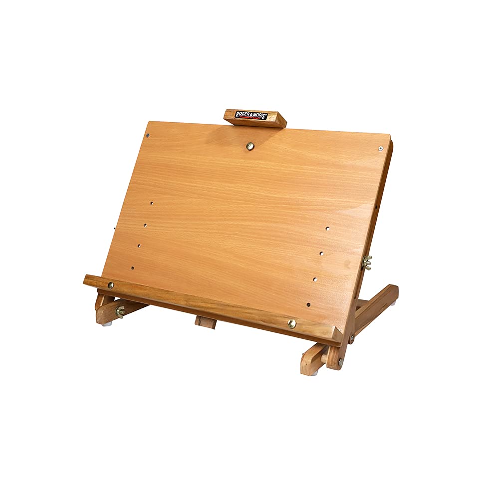 Table Top Easel (Upto 60cm Grip) - Teak Wood